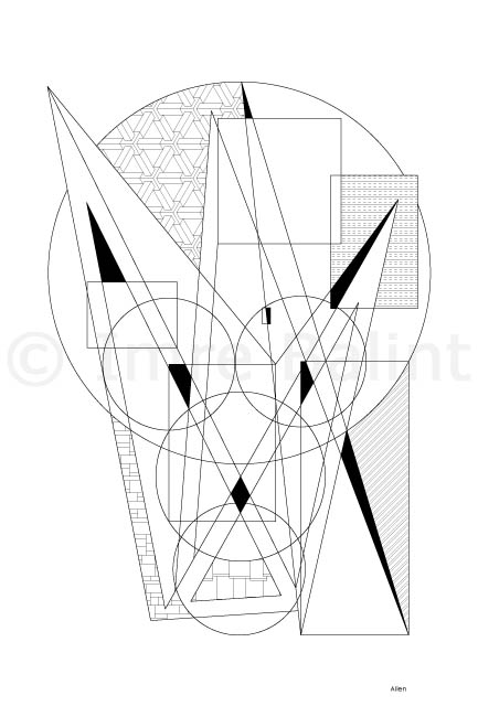 BinaryLineArt Artwork Image